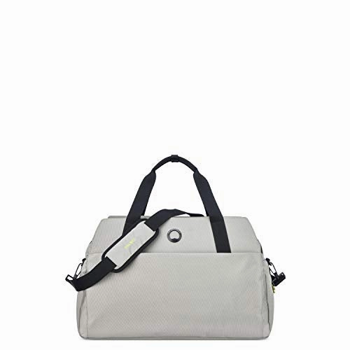 DELSEY Paris Daily's Travel Duffel Bag with Laptop Sleeve, Light Gray, 15.6 Inch