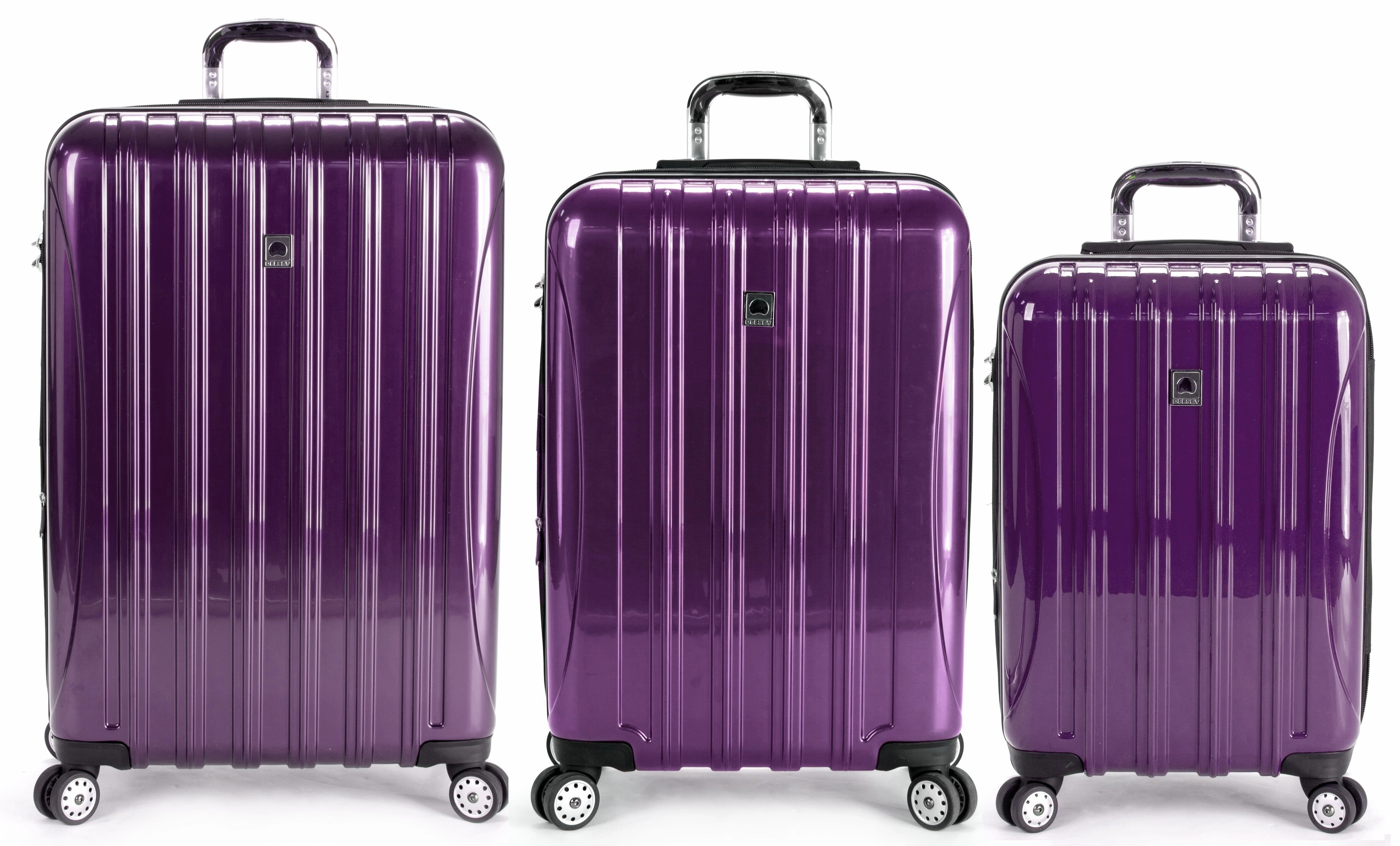 DELSEY Paris Helium Aero 3 Piece Set (21"/25"/29") 4-Wheel Luggage Sets
