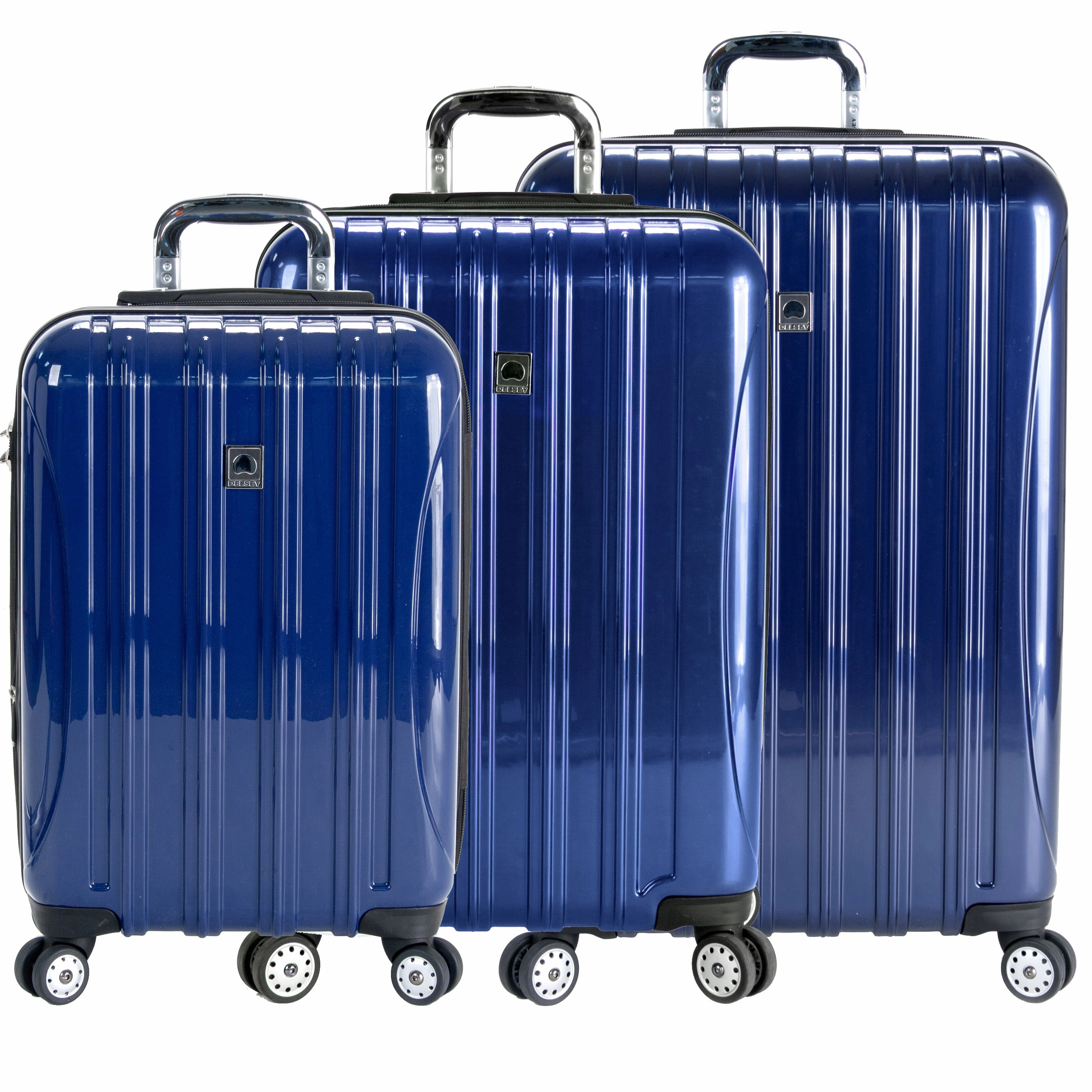 DELSEY Paris Helium Aero 3 Piece Set (21"/25"/29") 4-Wheel Luggage Sets
