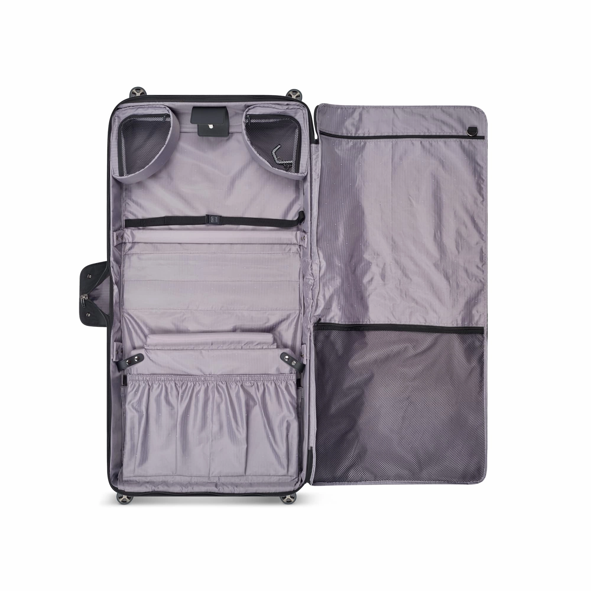 Delsey Paris Helium DLX Carryon Garment Bag with Spinner Wheels