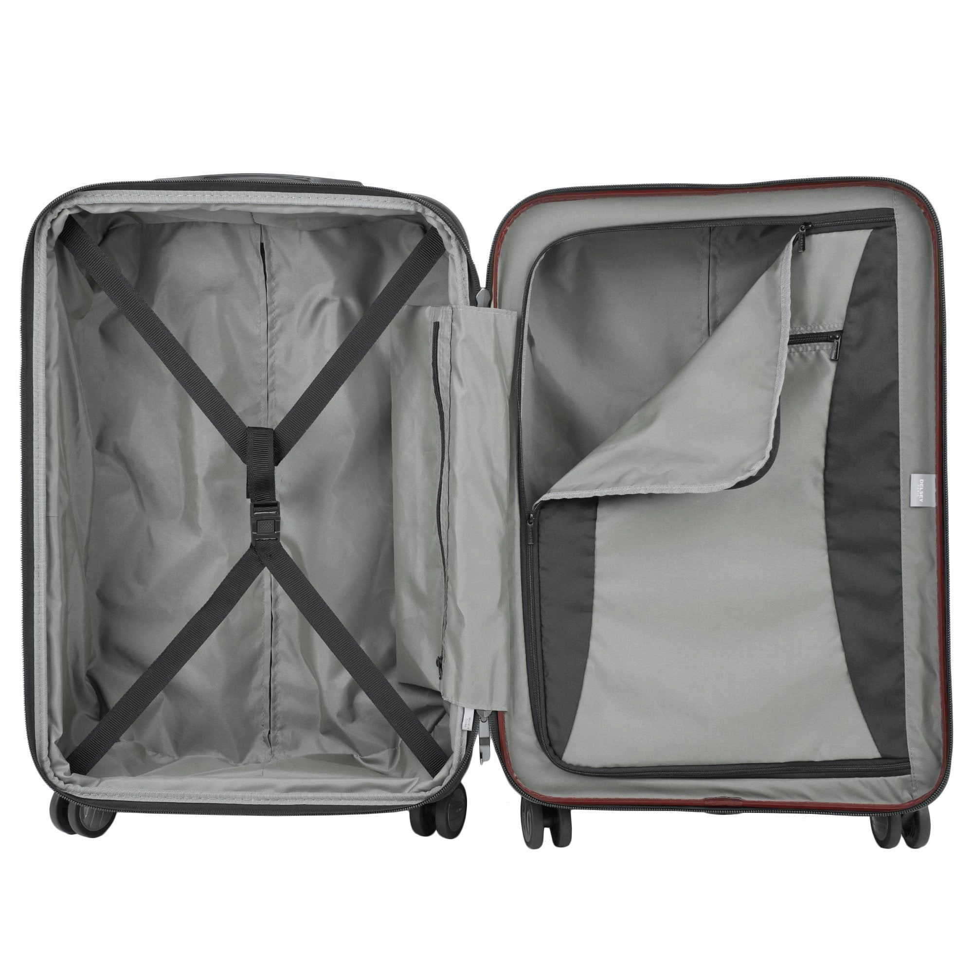 DELSEY Paris Helium Titanium 21" 4-Wheel Carry-On Luggage