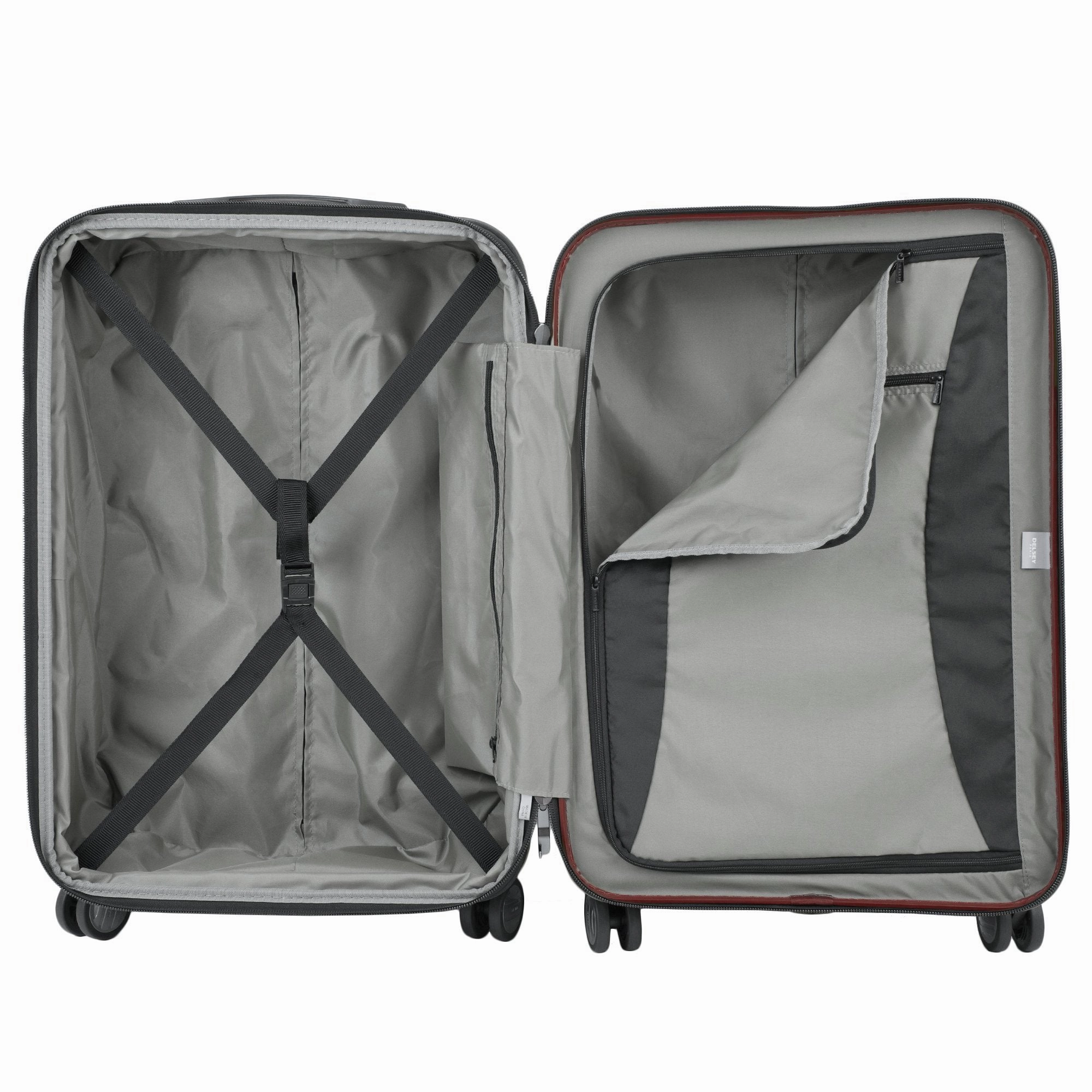 DELSEY Paris Helium Titanium 21" 4-Wheel Carry-On Luggage