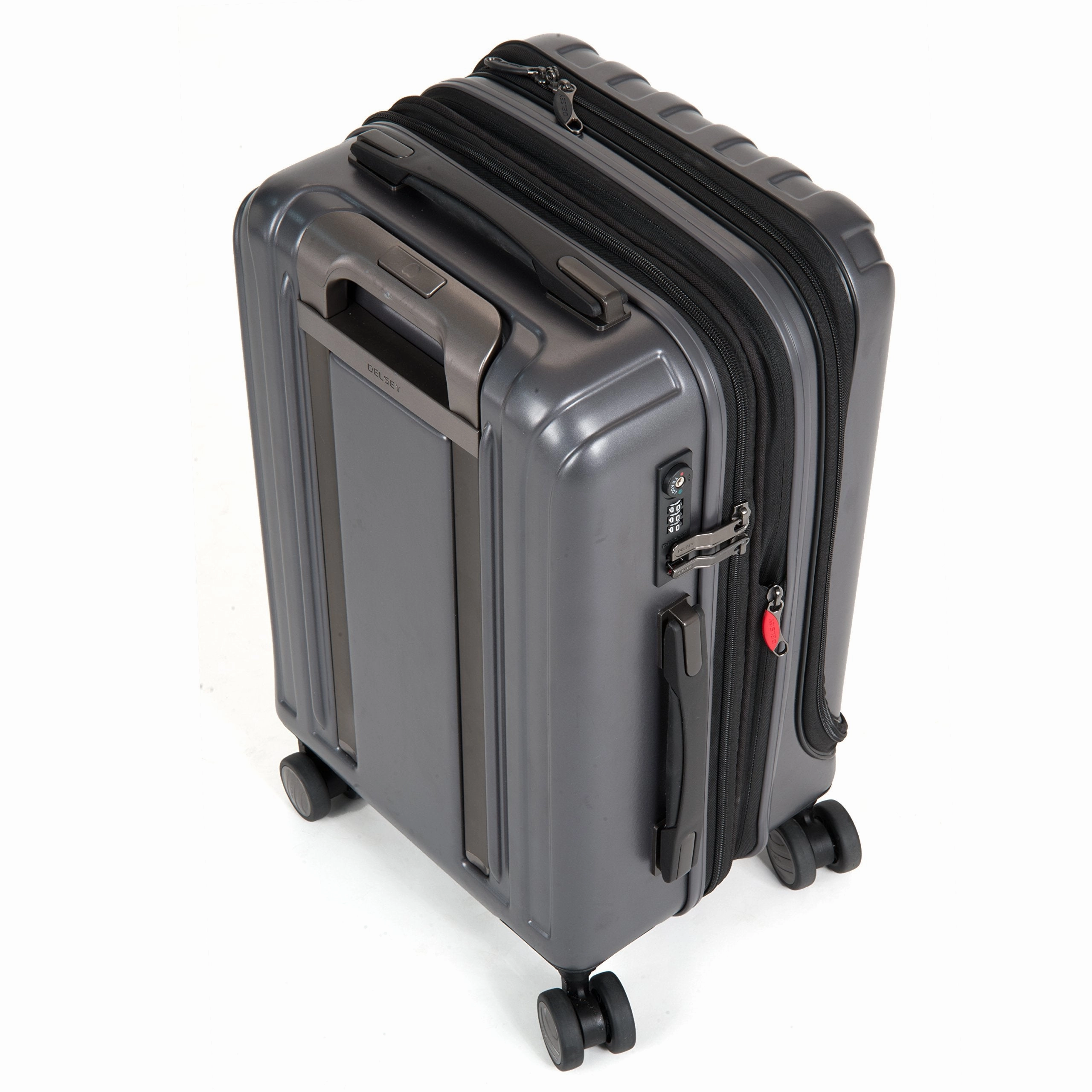 DELSEY Paris Helium Titanium 21" 4-Wheel Carry-On Luggage