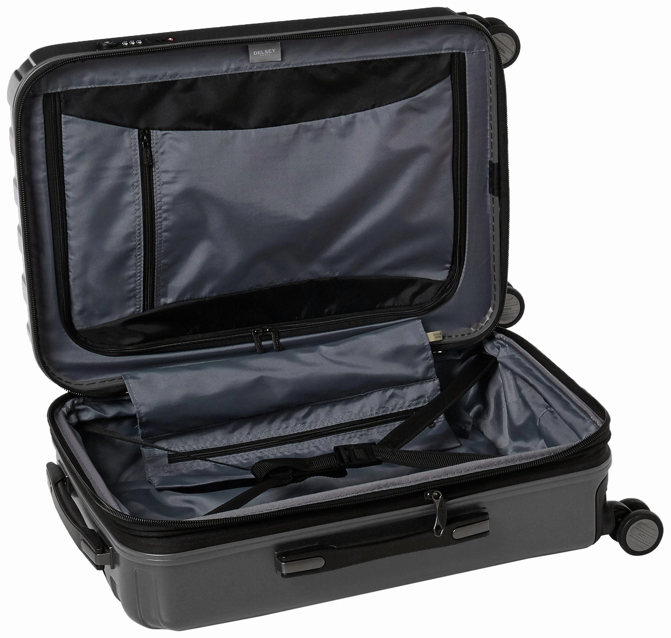 DELSEY Paris Helium Titanium 21" 4-Wheel Carry-On Luggage