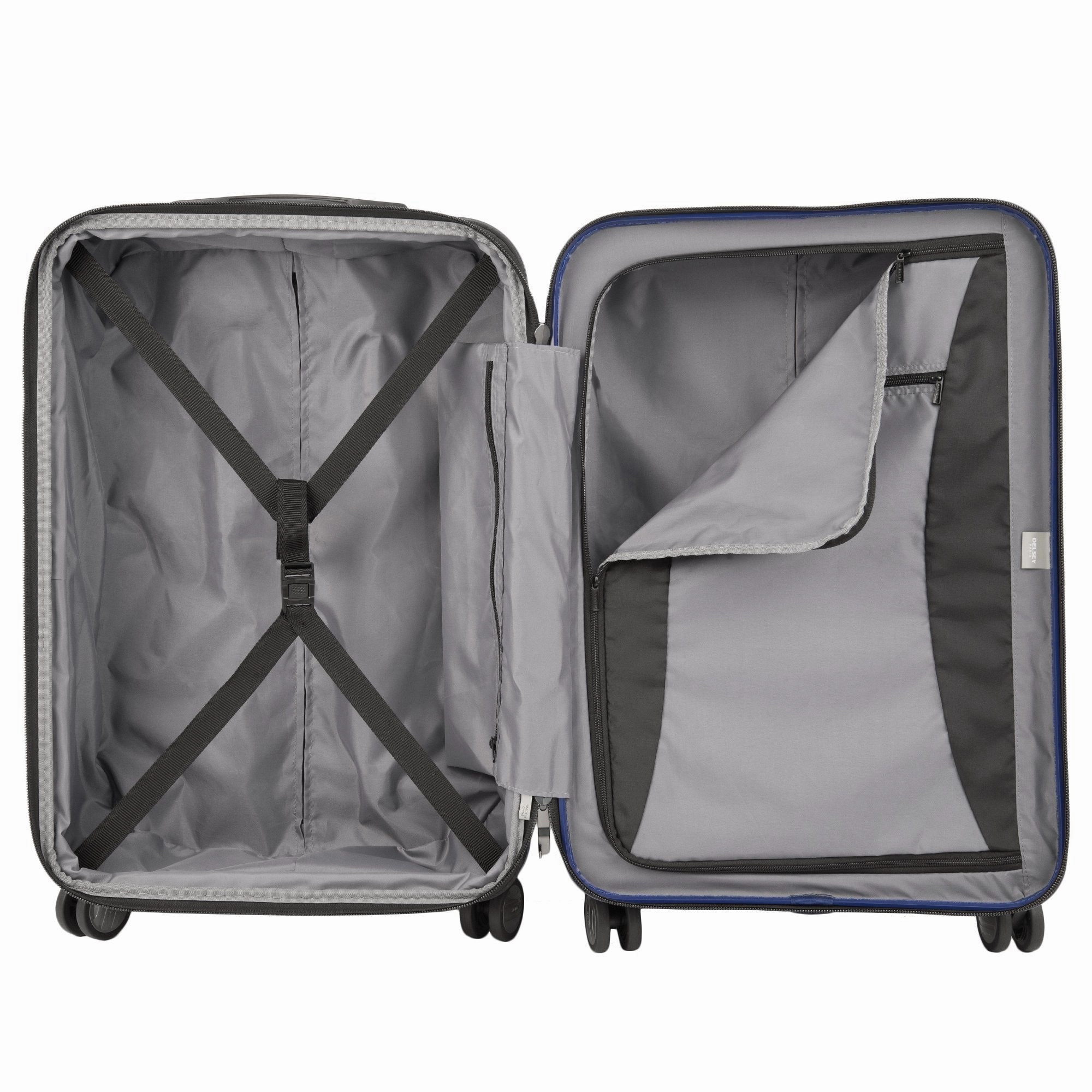 DELSEY Paris Helium Titanium 21" 4-Wheel Carry-On Luggage
