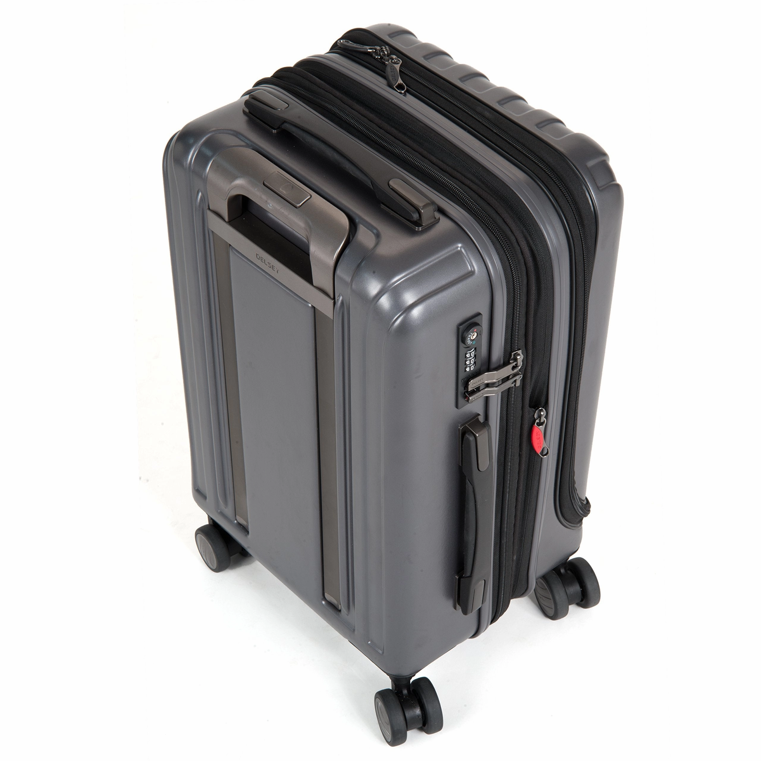 DELSEY Paris Helium Titanium 21" 4-Wheel Carry-On Luggage