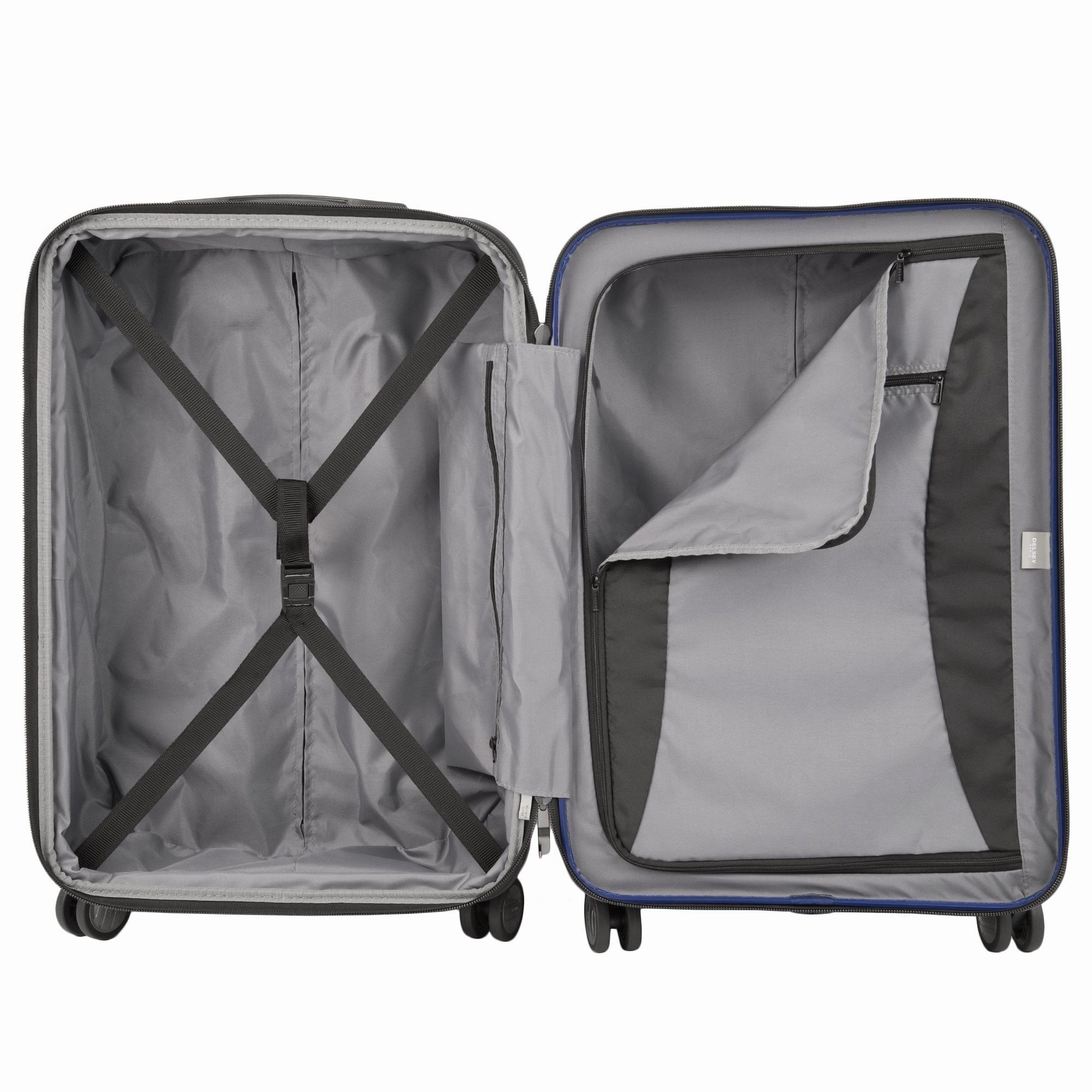 DELSEY Paris Helium Titanium 21" 4-Wheel Carry-On Luggage