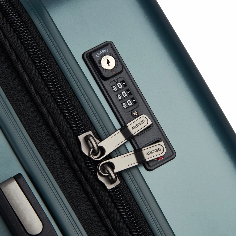 DELSEY Paris Helium Titanium 25" 4-Wheel Medium Luggage