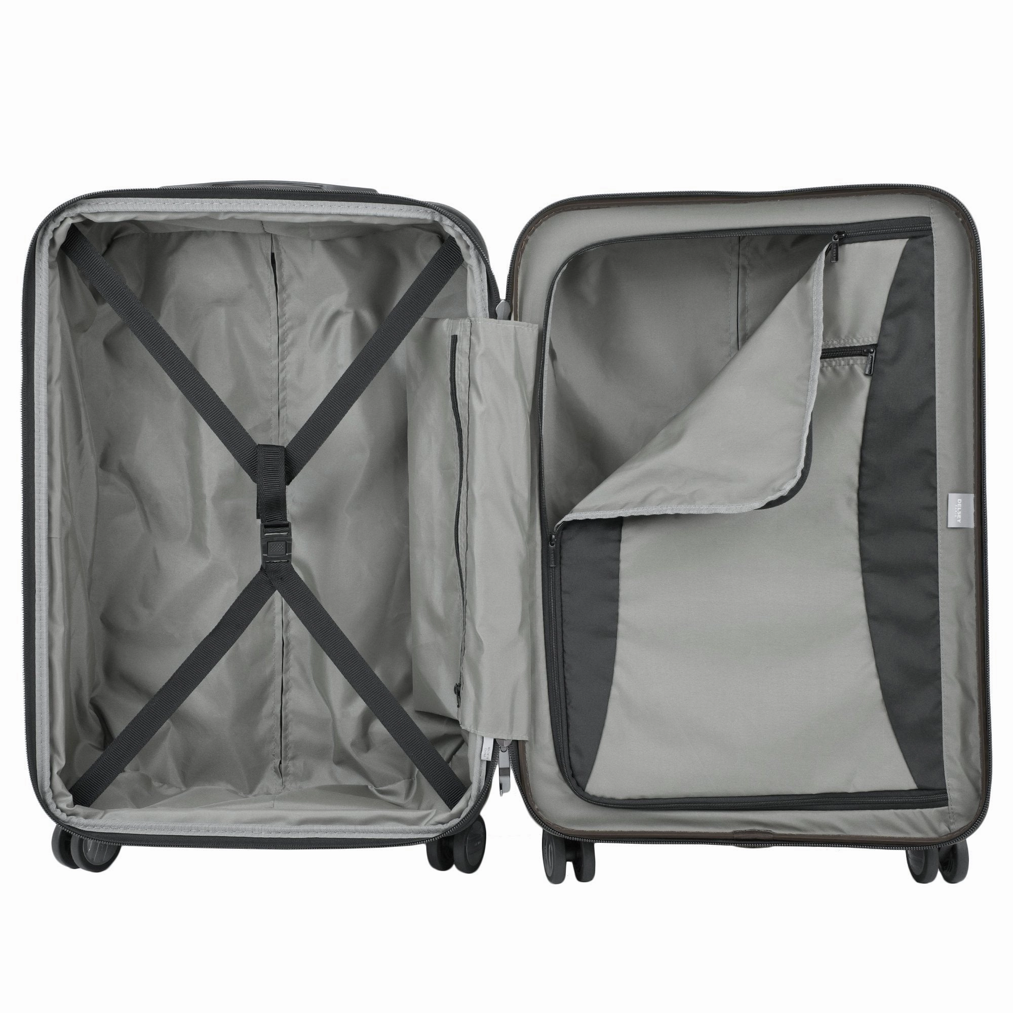 DELSEY Paris Helium Titanium 25" 4-Wheel Medium Luggage