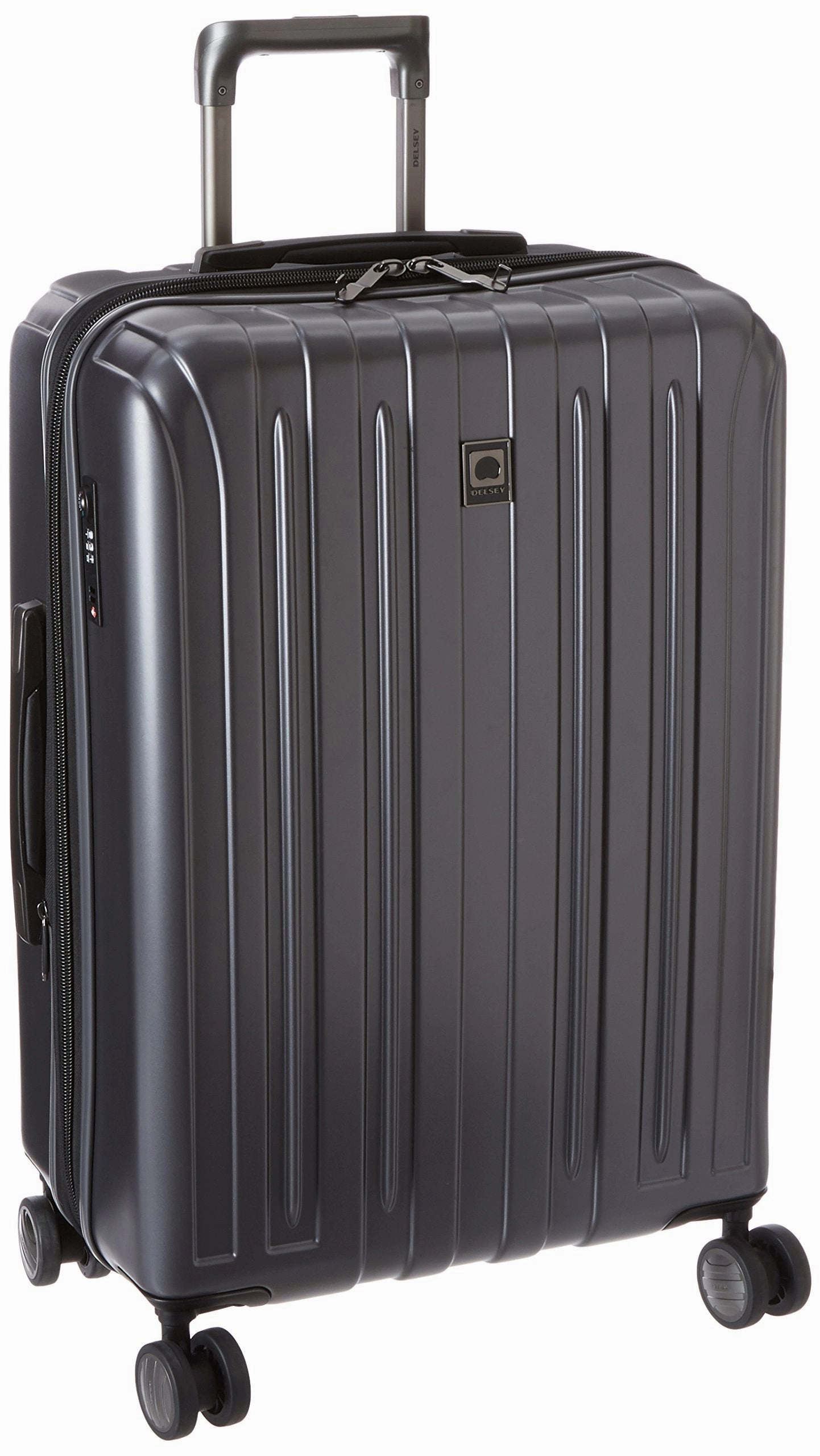 DELSEY Paris Helium Titanium 25" 4-Wheel Medium Luggage