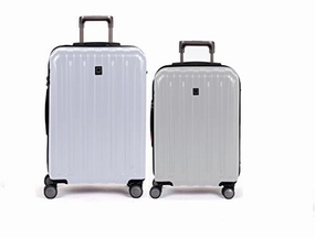 DELSEY Paris Helium Titanium 2 Piece Set (21"/25") 4-Wheel Luggage Sets