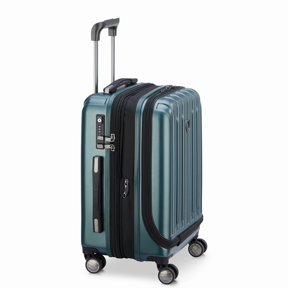 DELSEY Paris Helium Titanium International 19 Carry-on Expandable Spinner Trolley
