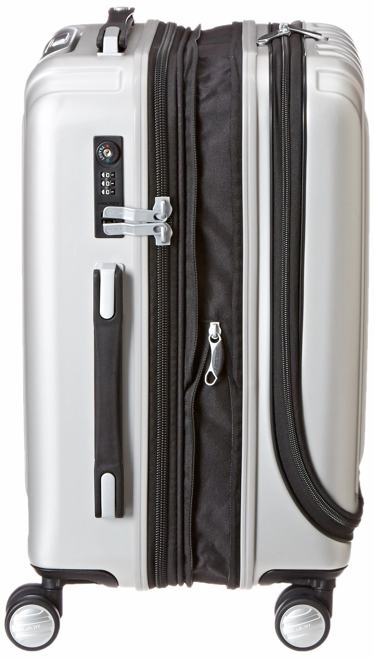 DELSEY Paris Helium Titanium International 19 Carry-on Expandable Spinner Trolley