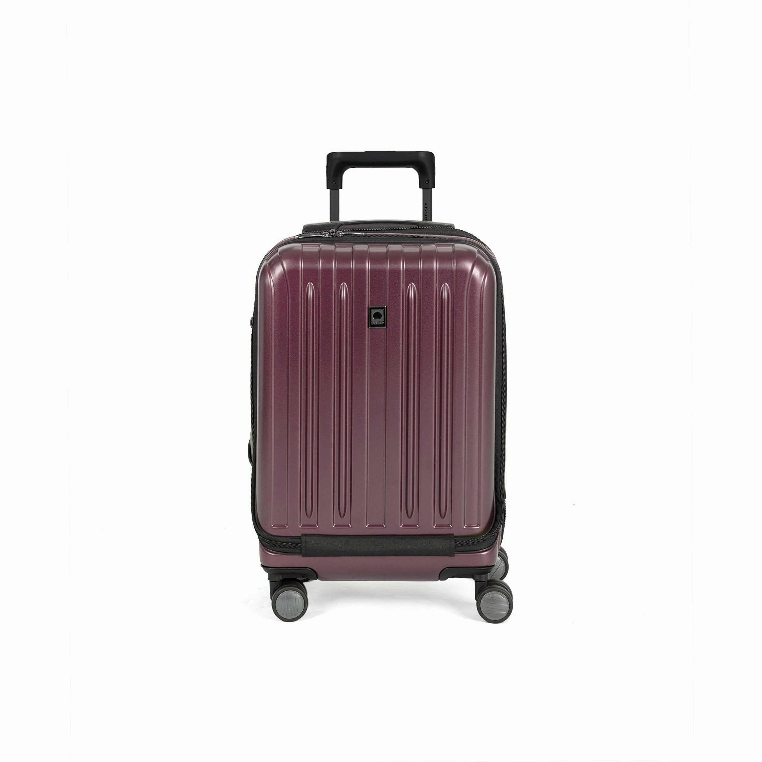 DELSEY Paris Helium Titanium International 19 Carry-on Expandable Spinner Trolley
