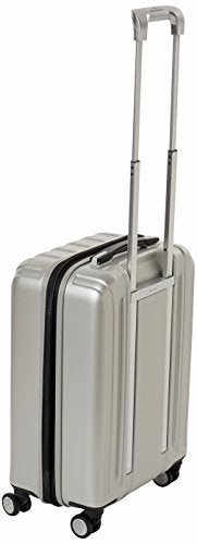 Delsey Paris Luggage 25 inch Expandable Spinner Suitcase Hardsided with Lock Hard Case, Silver