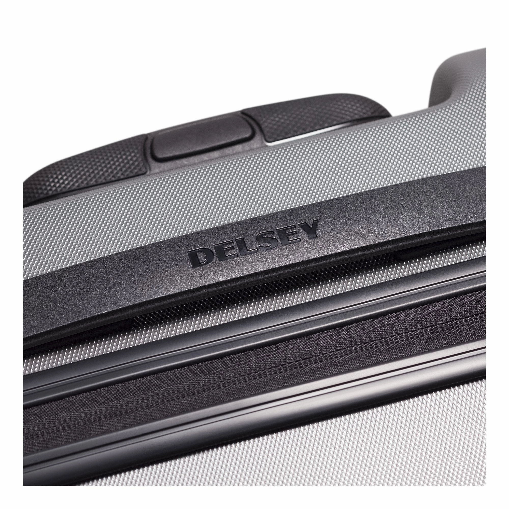 DELSEY Paris Luggage Cruise Lite Hardside 19" Intl. Carry on Exp. Spinner Trolley, Platinum