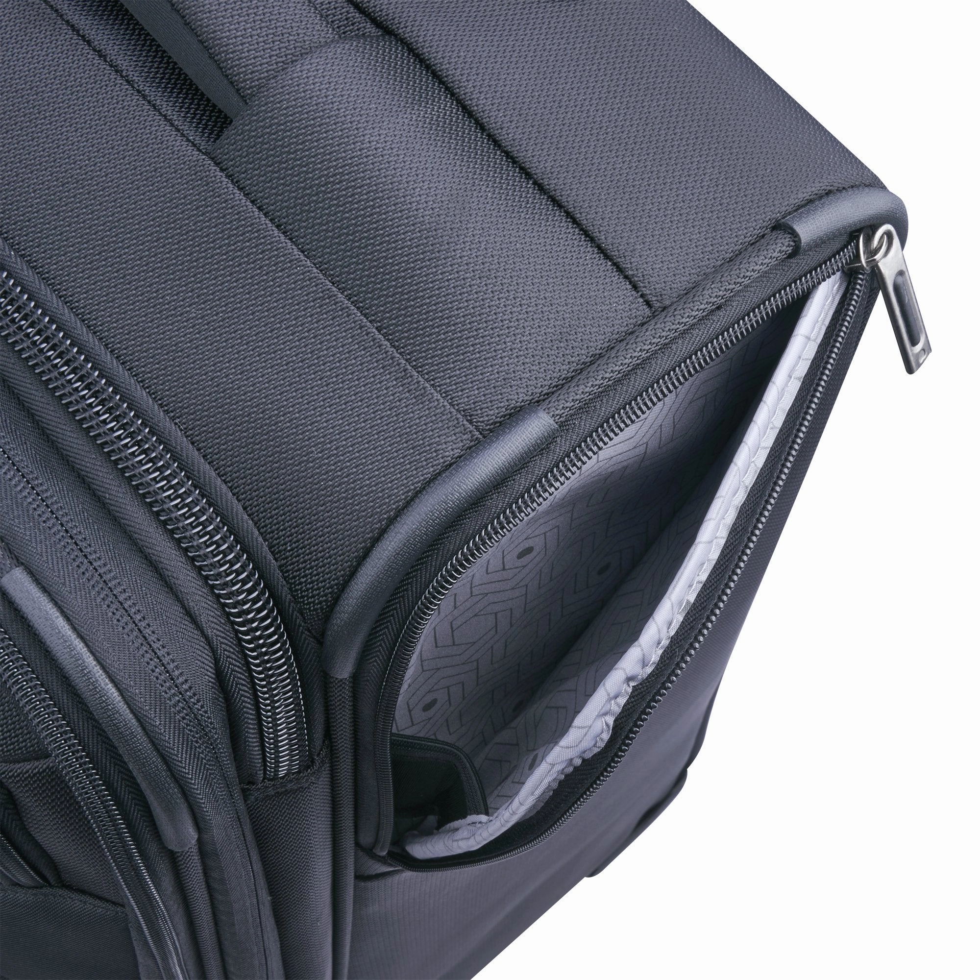 Delsey Paris Luggage Sky Max Carry On Expandable Spinner Suitcase, Black