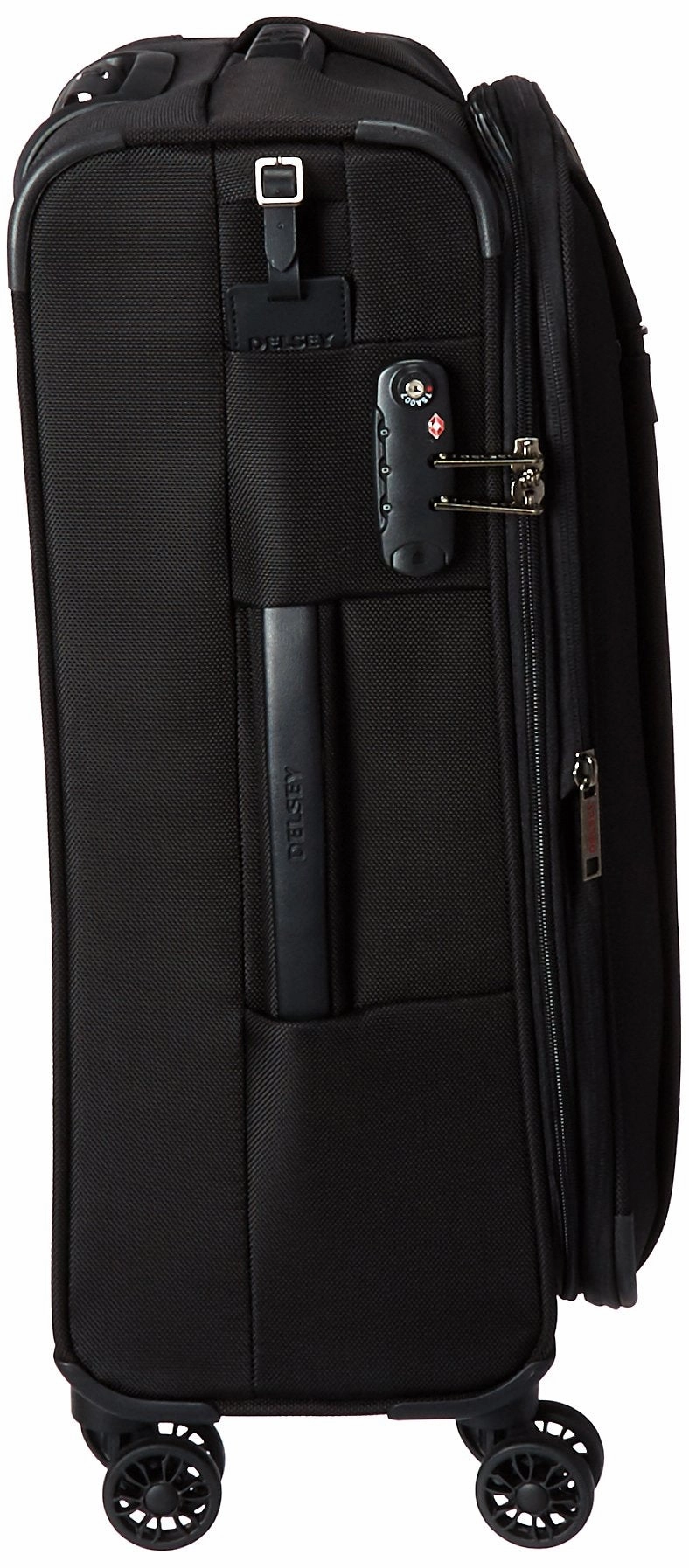 DELSEY Paris Montmartre 4 Wheel 21 Exp Softside Carry On Luggage