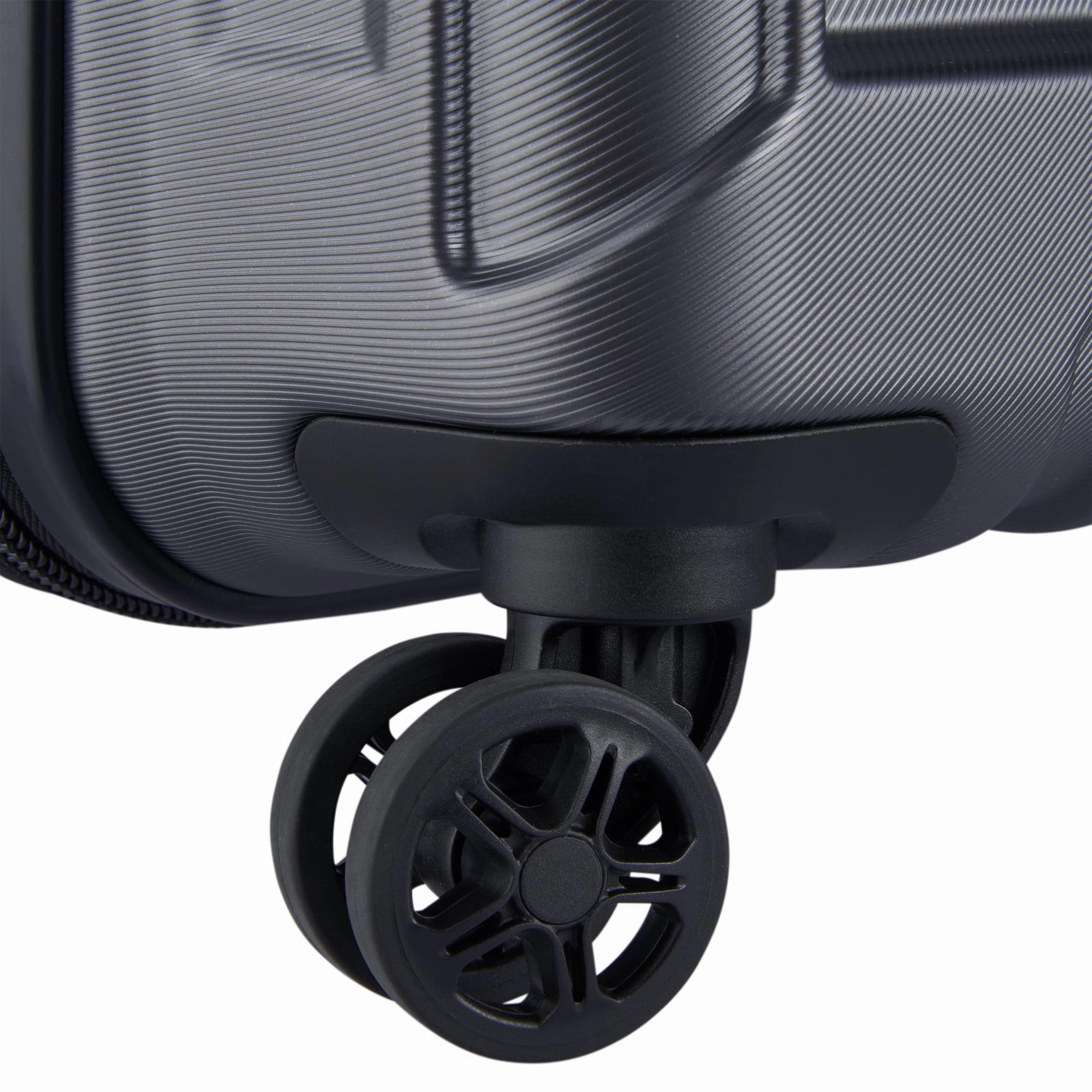 DELSEY Paris Rempart Hardside Expandable Luggage Trunk with Spinner Wheels (Checked Medium Trunk 26 Inch)