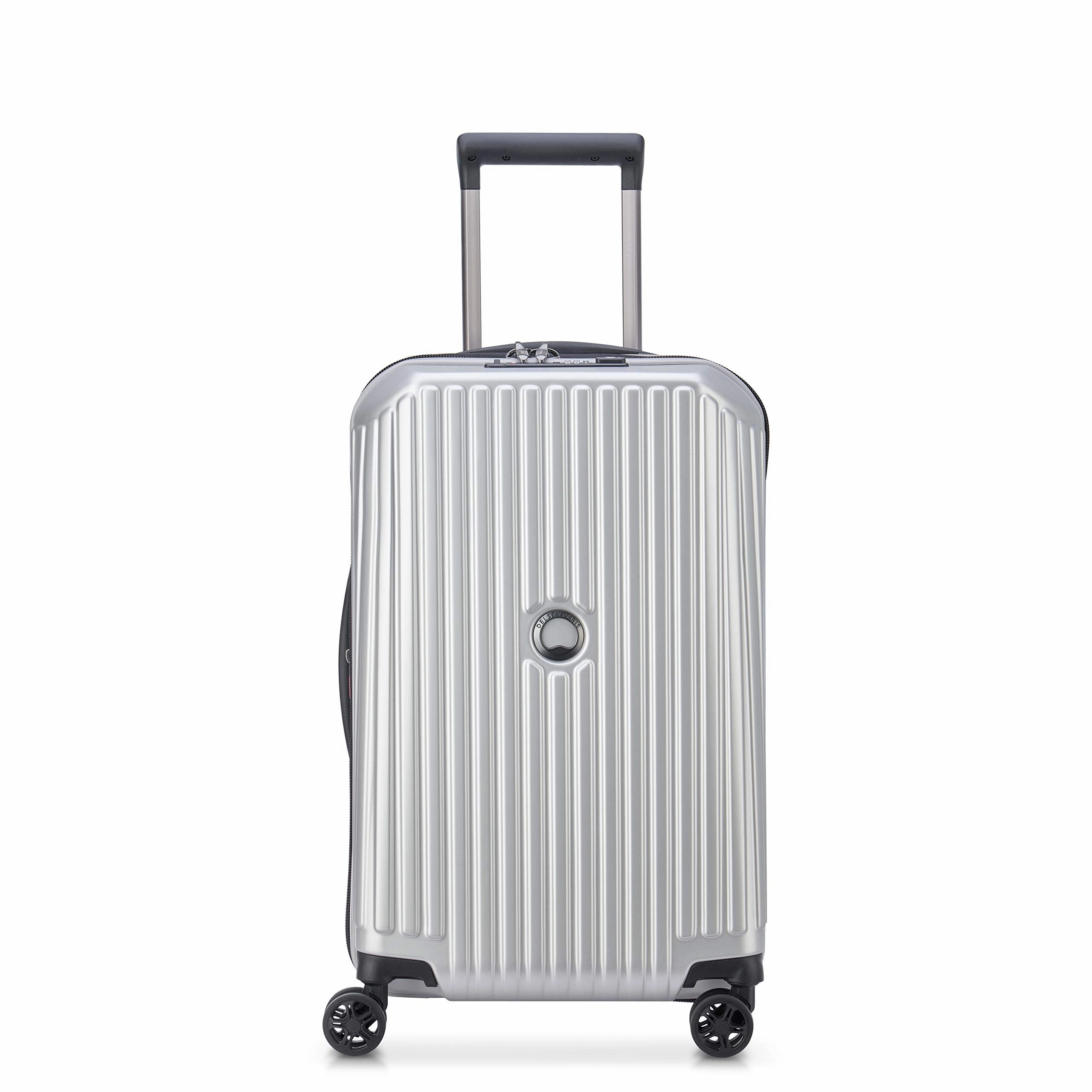 DELSEY Paris Securitime Carry On Expandable Luggage with Spinner Wheels