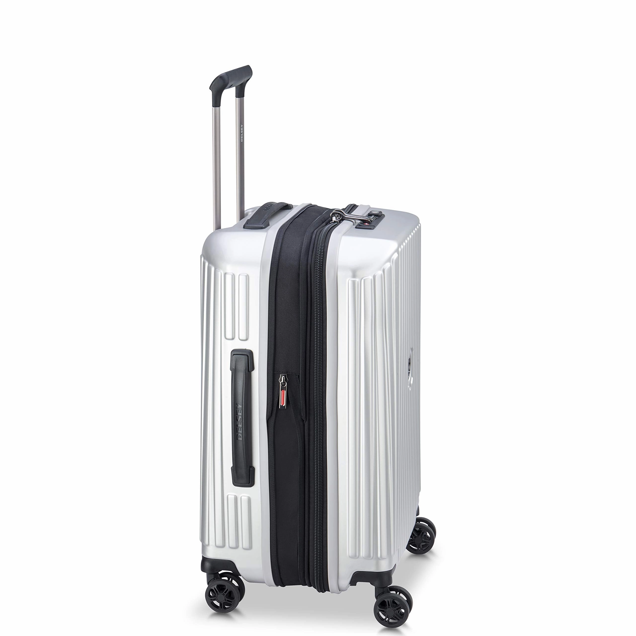 DELSEY Paris Securitime Carry On Expandable Luggage with Spinner Wheels