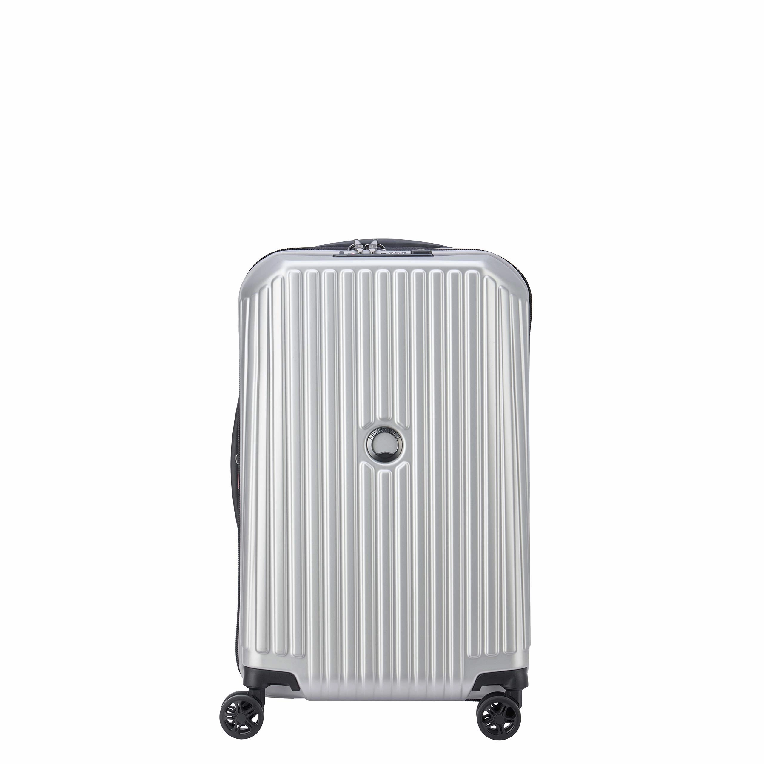 DELSEY Paris Securitime Carry On Expandable Luggage with Spinner Wheels