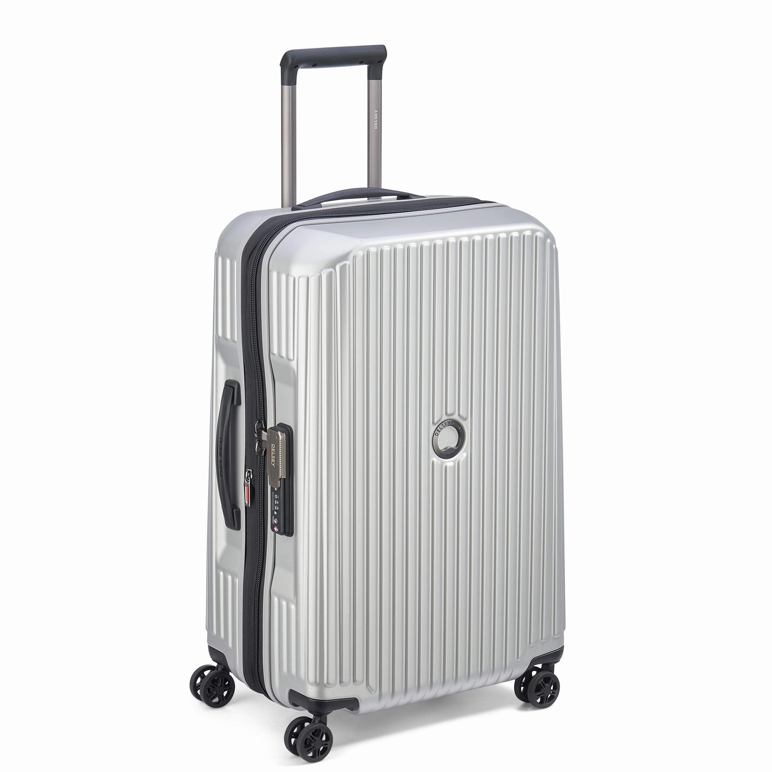 DELSEY Paris Securitime Medium Expandable Luggage with Spinner Wheels