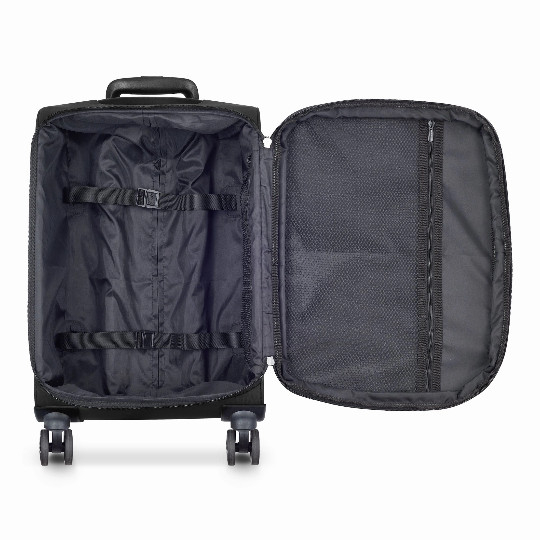 DELSEY Paris Sky Lite Softside Expandable Luggage with Spinner Wheels 2 piece set (19",24")