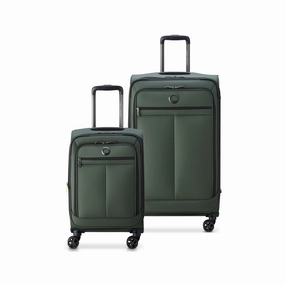 DELSEY Paris Sky Lite Softside Expandable Luggage with Spinner Wheels 2 piece set (19",28")