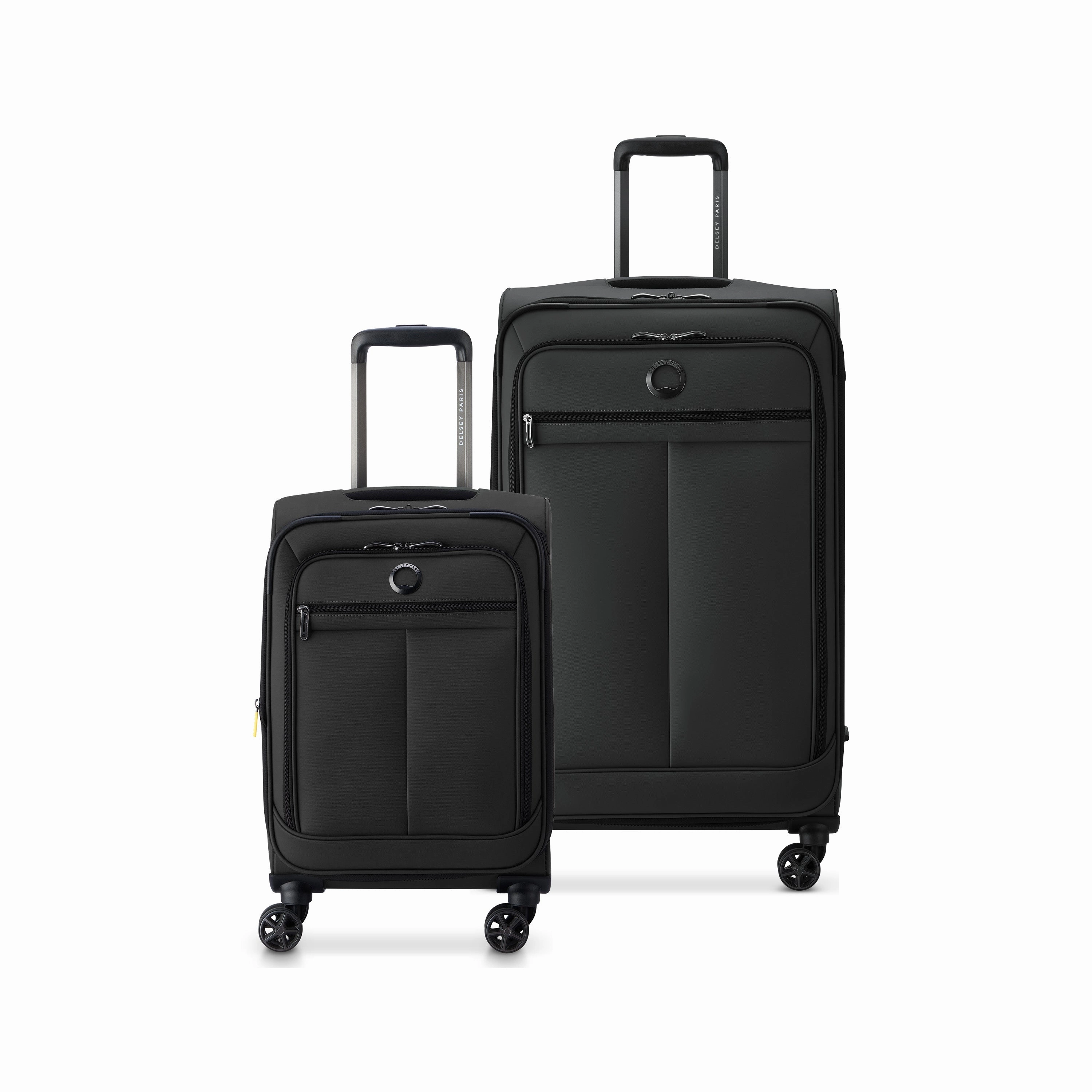 DELSEY Paris Sky Lite Softside Expandable Luggage with Spinner Wheels 2 piece set (19",28")