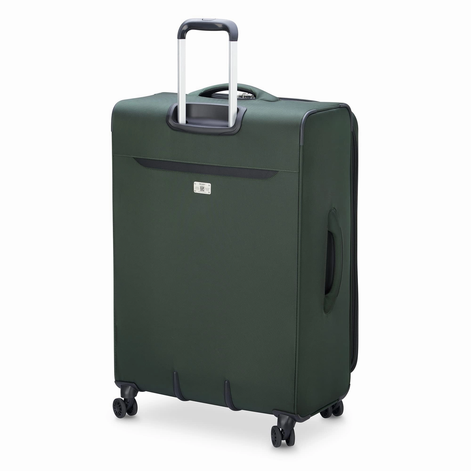 DELSEY Paris Sky Max 2.0 Softside Expandable Luggage with Spinner Wheels