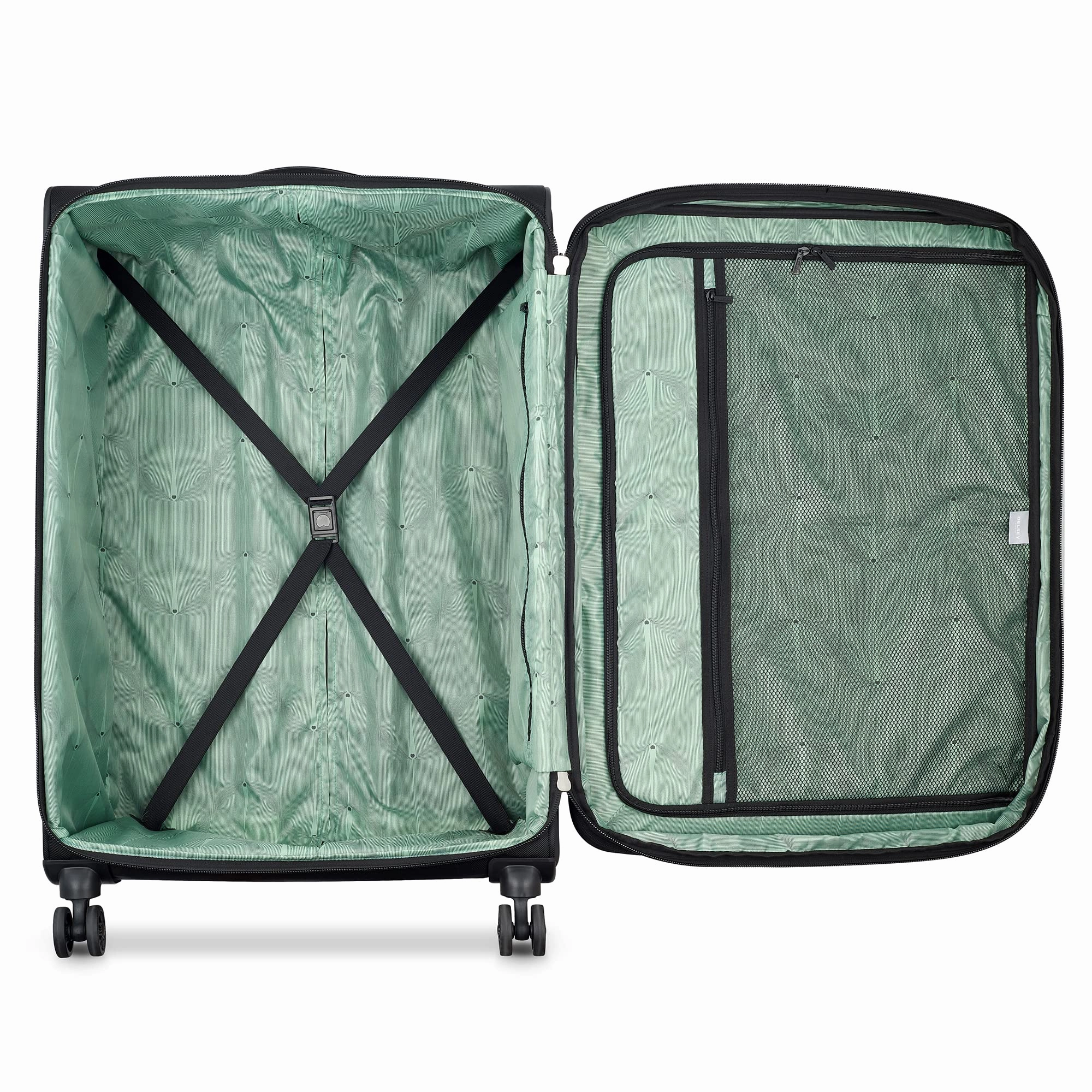 DELSEY Paris Sky Max 2.0 Softside Expandable Luggage with Spinner Wheels
