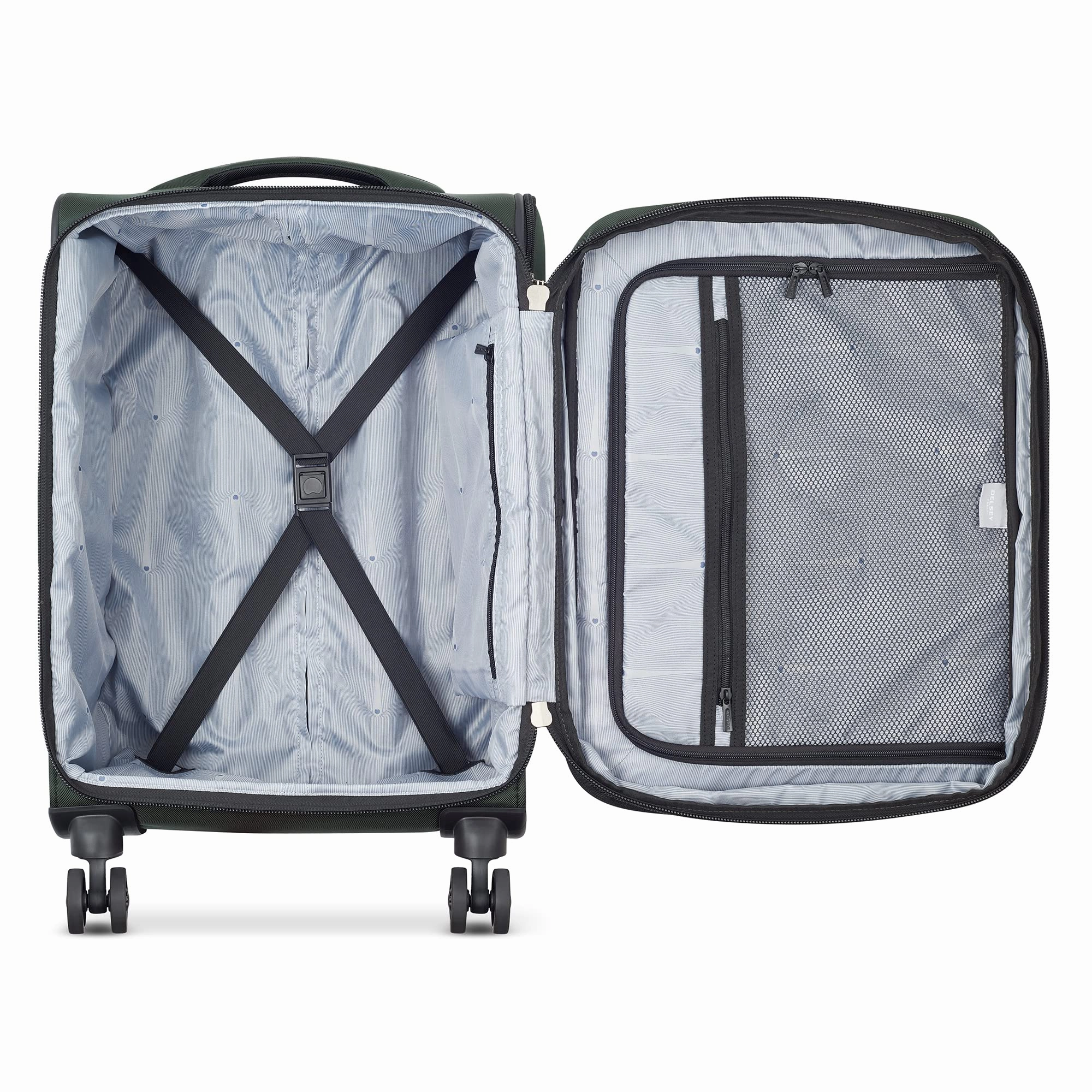 DELSEY Paris Sky Max 2.0 Softside Expandable Luggage with Spinner Wheels