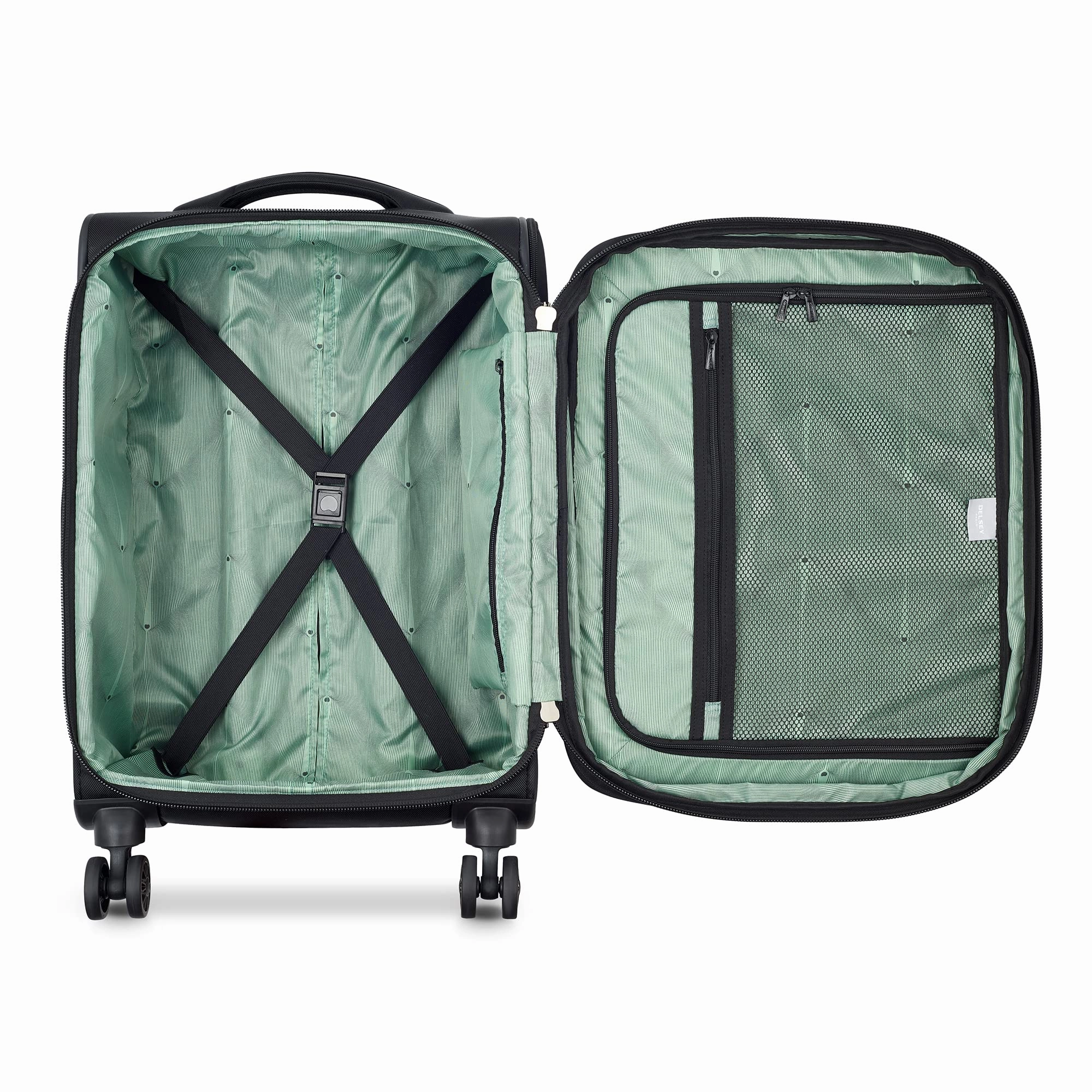 DELSEY Paris Sky Max 2.0 Softside Expandable Luggage with Spinner Wheels