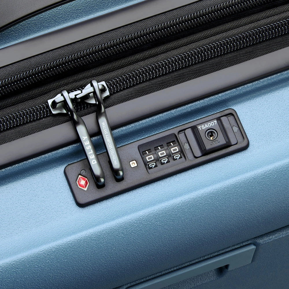 Delsey Paris Turenne 2.0  Front Pocket Carry-On Spinner Luggage
