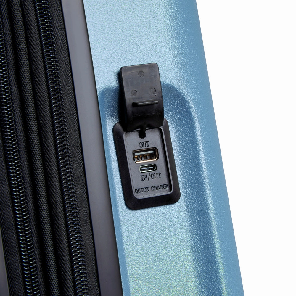 Delsey Paris Turenne 2.0  Front Pocket Carry-On Spinner Luggage