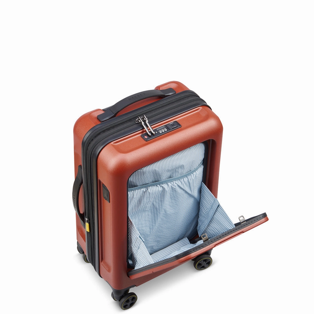 Delsey Paris Turenne 2.0  Front Pocket Carry-On Spinner Luggage