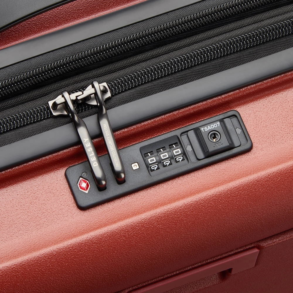 Delsey Paris Turenne 2.0  Front Pocket Carry-On Spinner Luggage