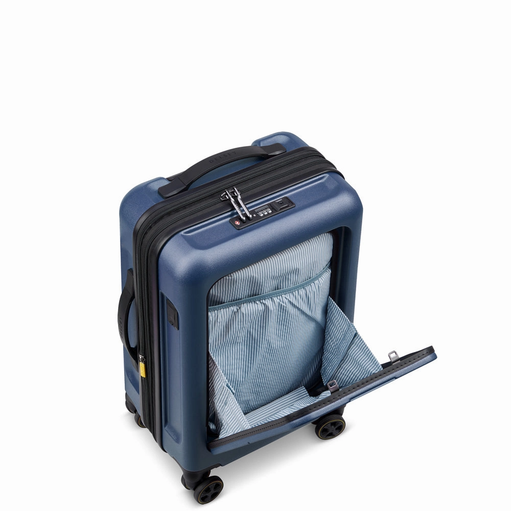 Delsey Paris Turenne 2.0  Front Pocket Carry-On Spinner Luggage