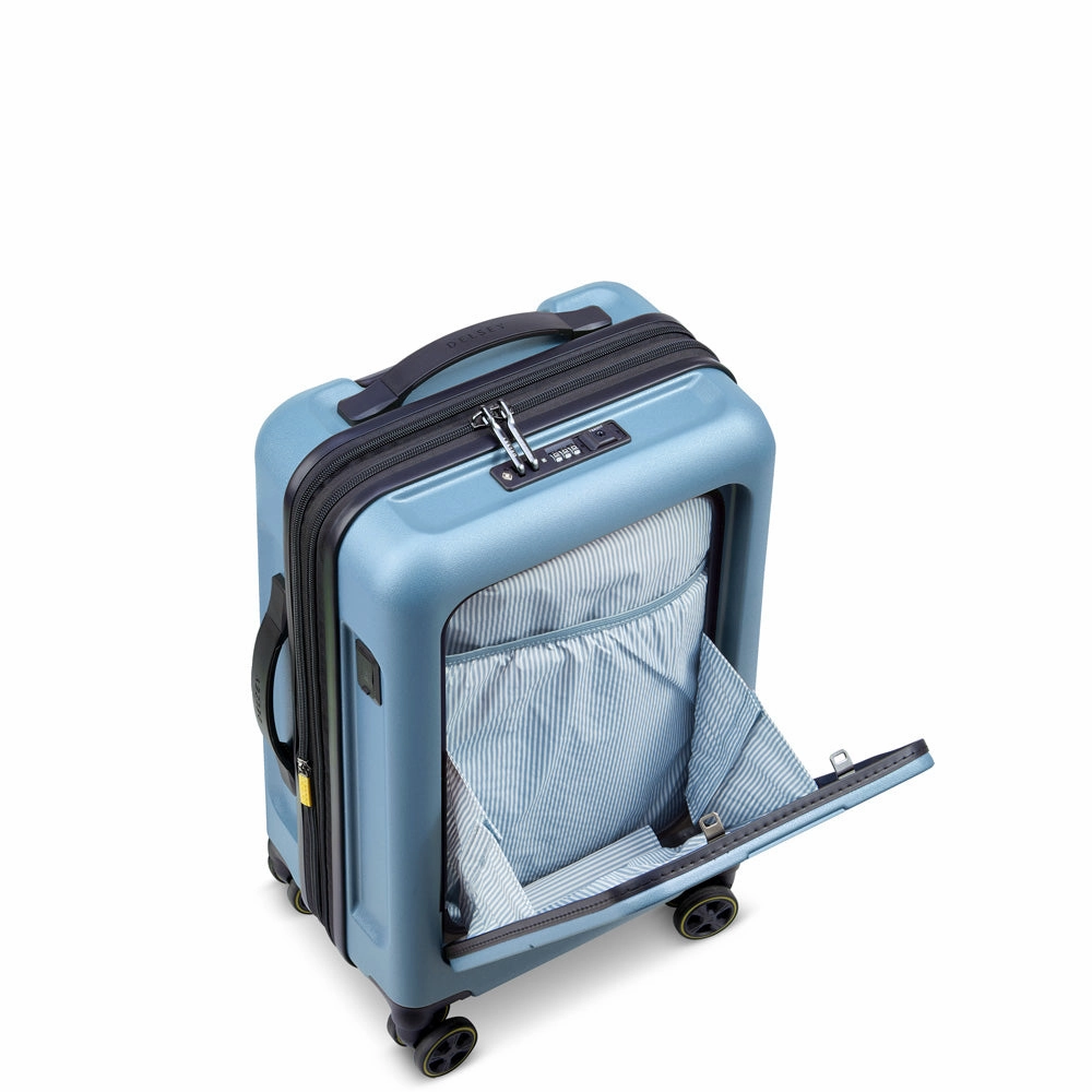 Delsey Paris Turenne 2.0  Front Pocket Carry-On Spinner Luggage