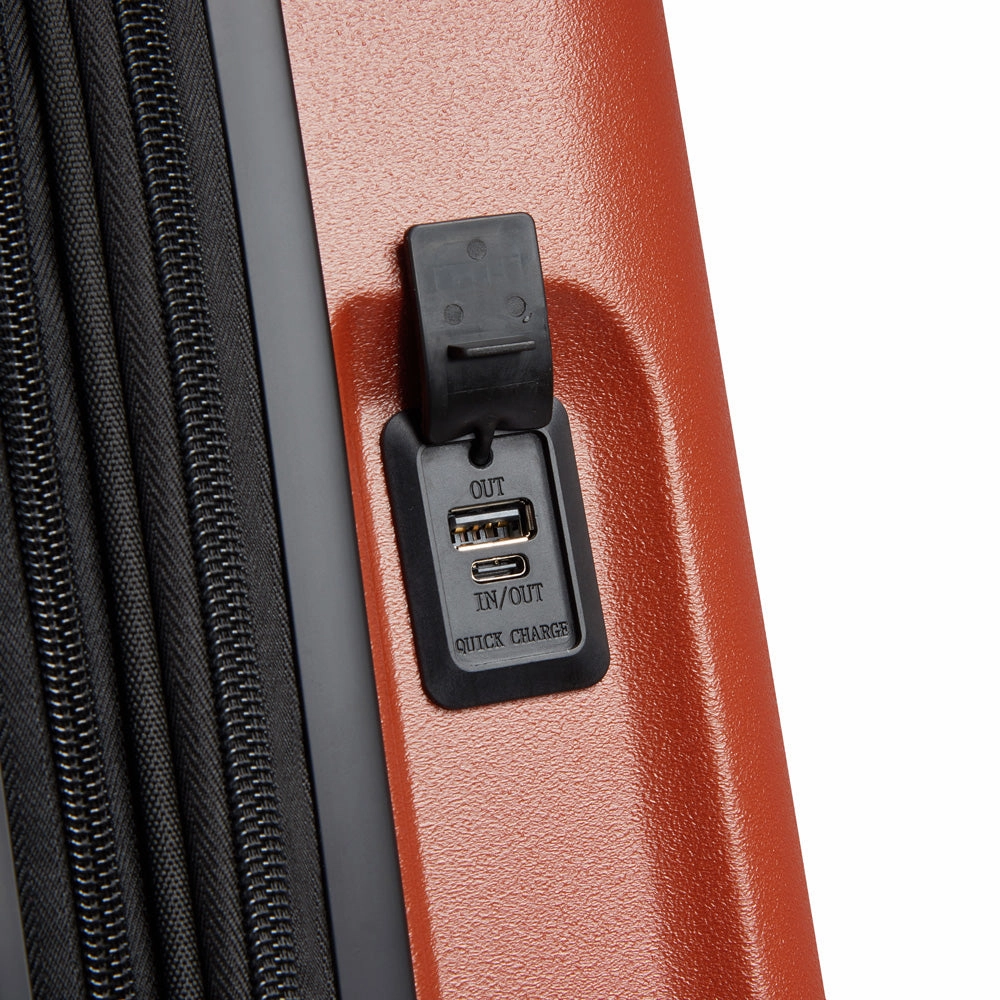 Delsey Paris Turenne 2.0  Front Pocket Carry-On Spinner Luggage