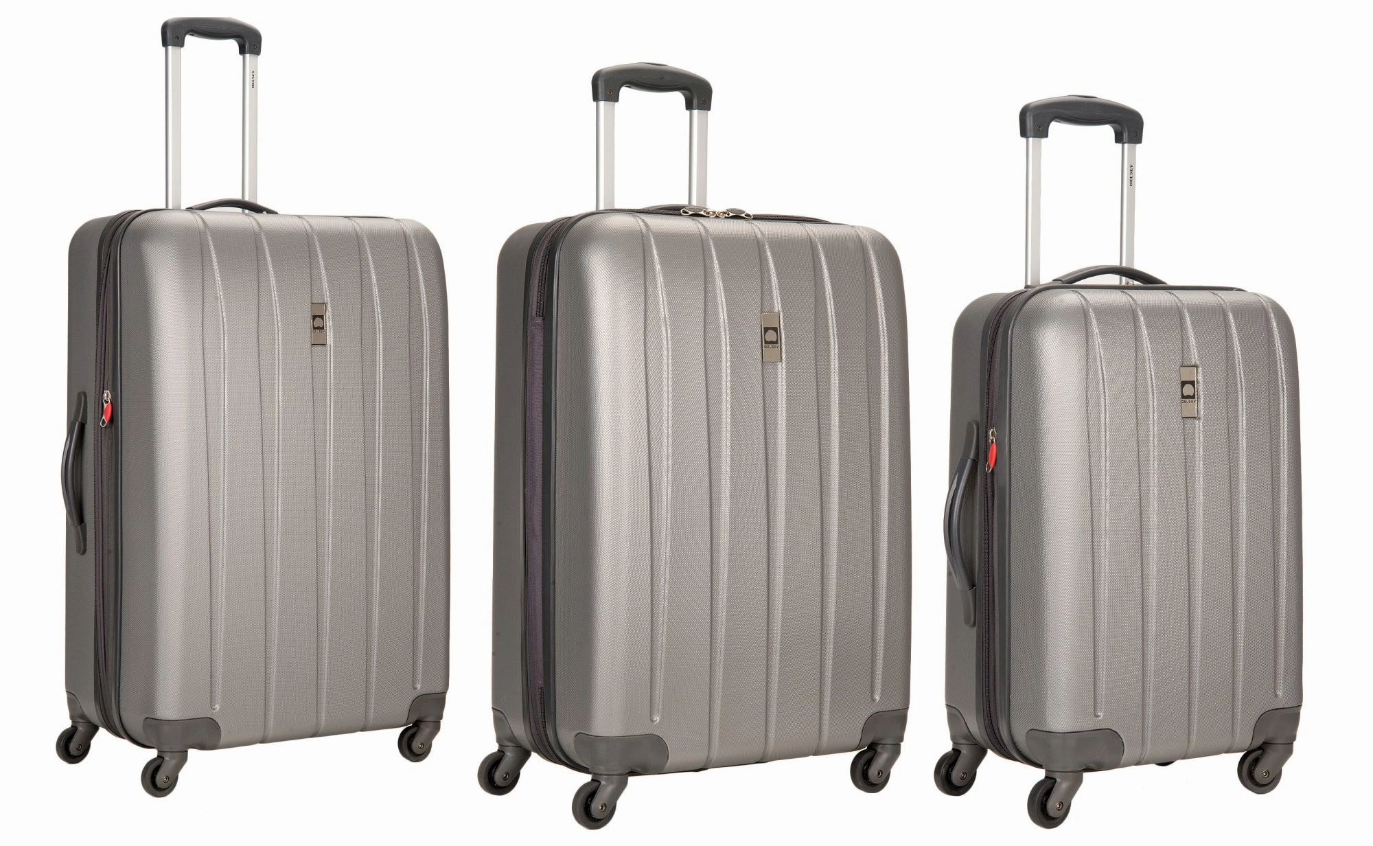 DELSEY Paris Volume DLX 3 Piece Set (21"/25"/29") 4-Wheel Luggage Sets