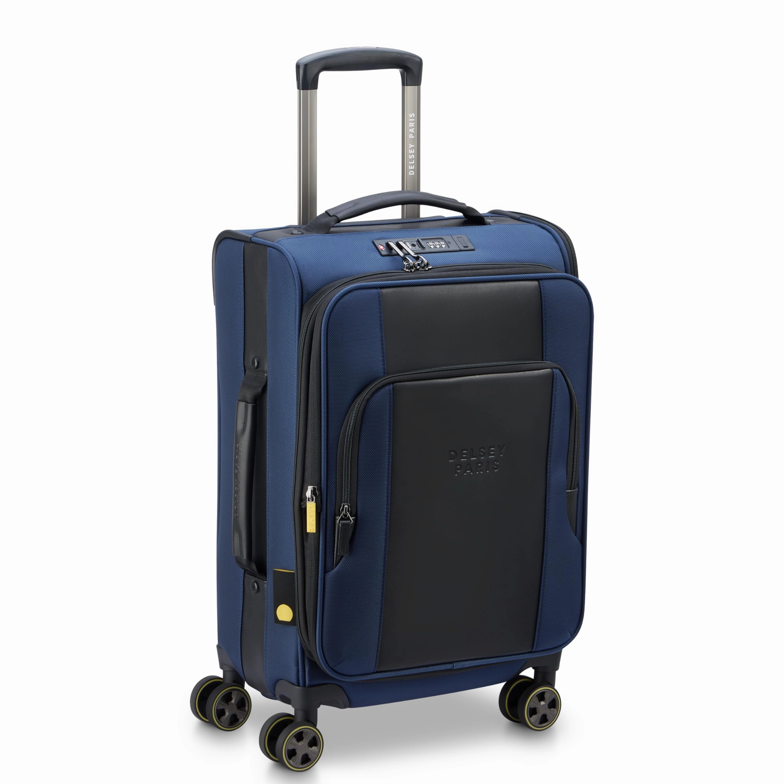 DELSEY Paris Wagram 20" Carry On Softside Expandable Luggage with Spinner Wheels