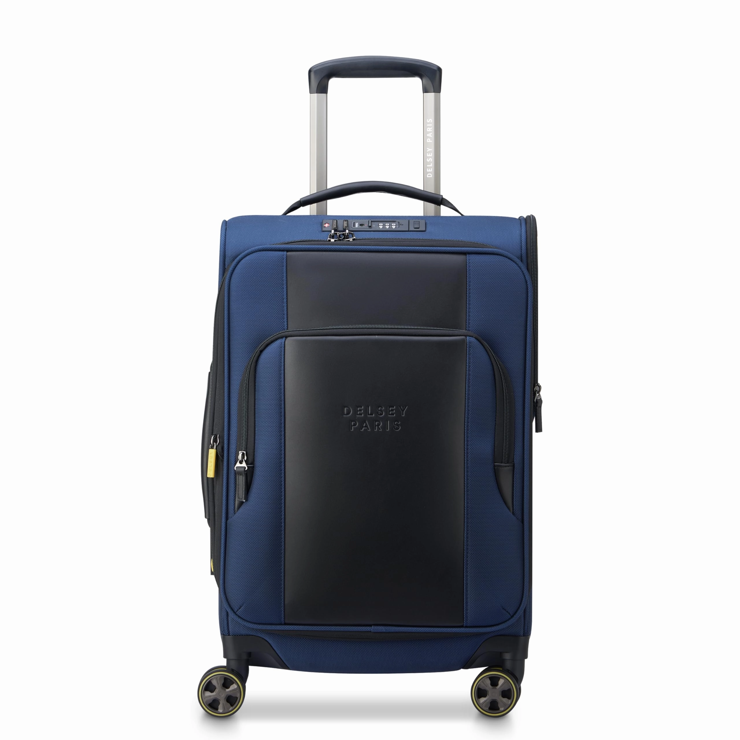 DELSEY Paris Wagram 20" Carry On Softside Expandable Luggage with Spinner Wheels