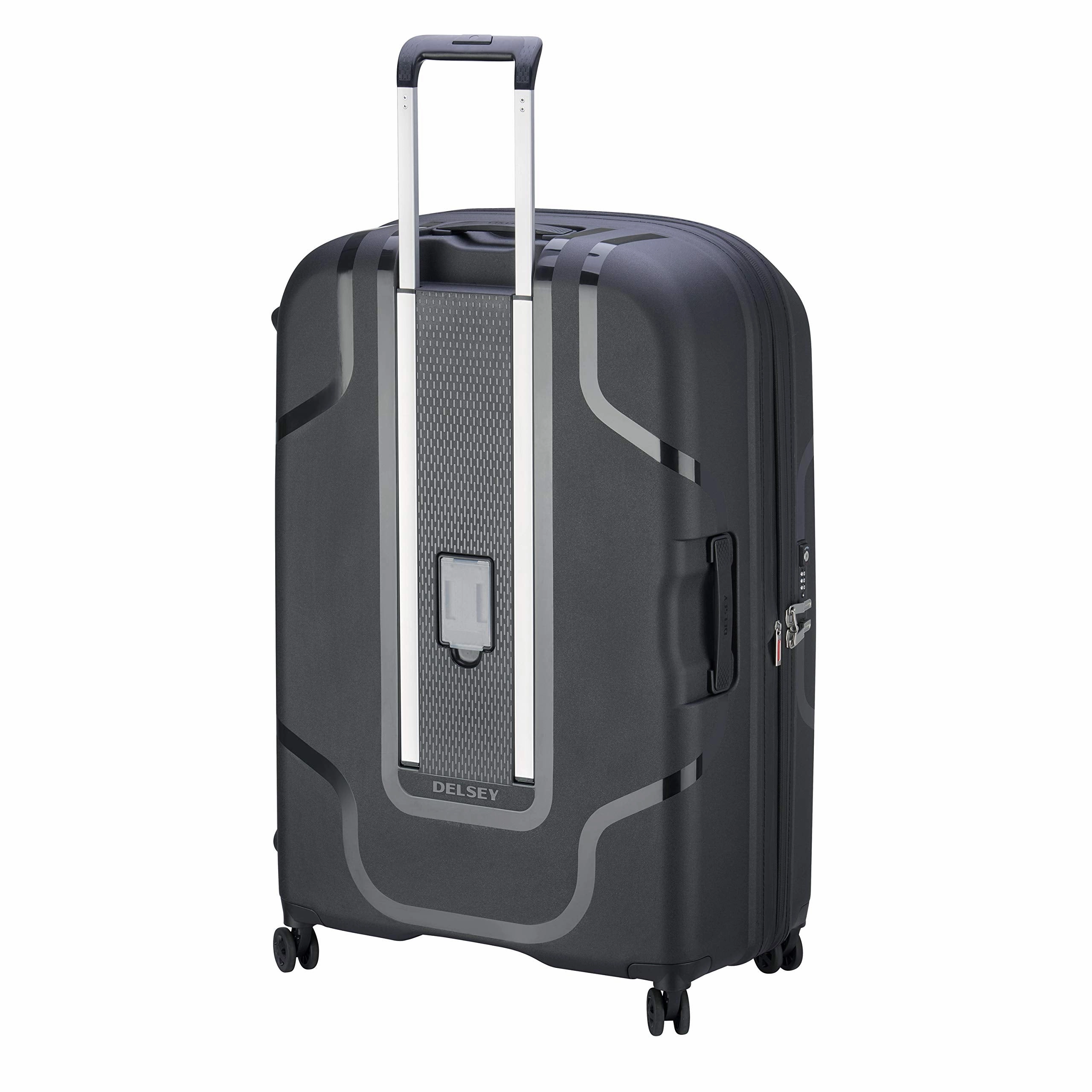 Delsey Suitcase, Black (Black)