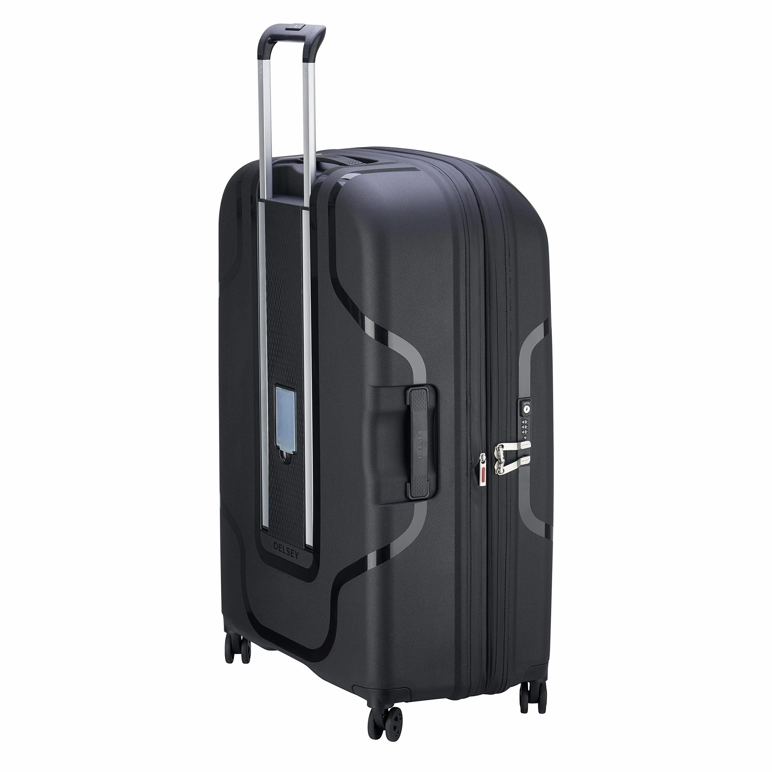 Delsey Suitcase, Black (Black)