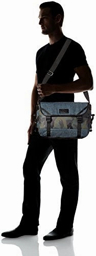 Diesel Men'S D-Running Messenger, Blue Denim/Camo