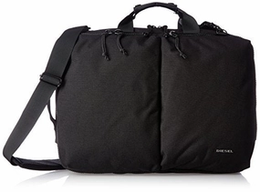 Diesel Men'S Urbhanity Briefcase, Black, One Size