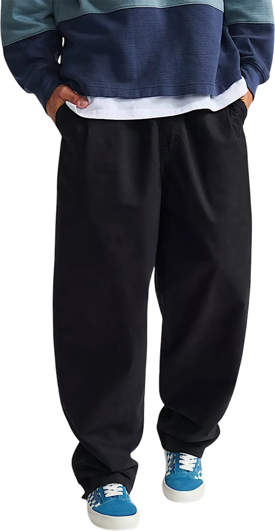 Get Popular Range Baggy Tapered Elastic Pants - Mens|-|Pantalon fusel ample  taille lastique Range - Homme on sale, we provide 74% discount Items with free shipping worldwide.