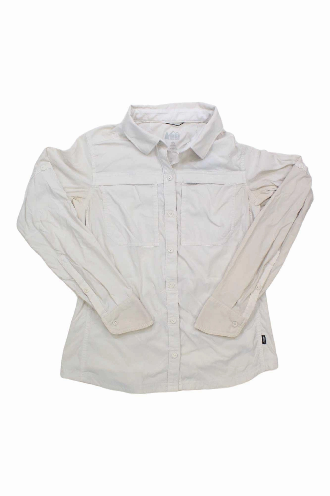 Great Deals On REI Womens Sahara Button-Up Long-Sleeve Shirt , 100% original and good customer service.